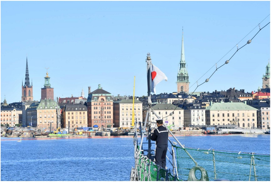 ストックホルム（スウェーデン）入港_s