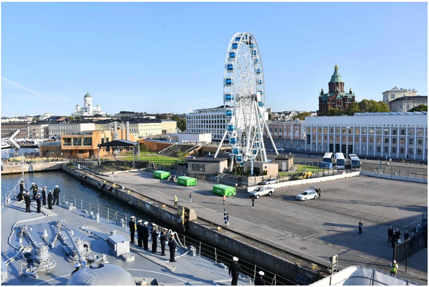 ヘルシンキ（フィンランド）入港_s