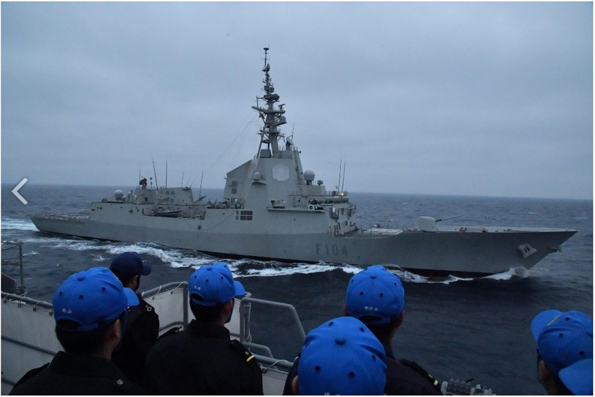 親善訓練　スペイン海軍「MENDES NUMEZ」_s