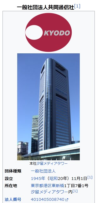 共同通信社 – ジジイがあれこれ考えた